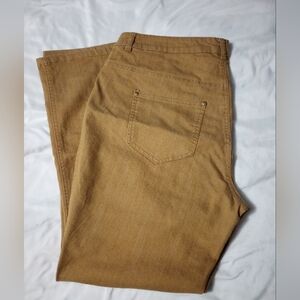 IMAN womens Tan Jeans